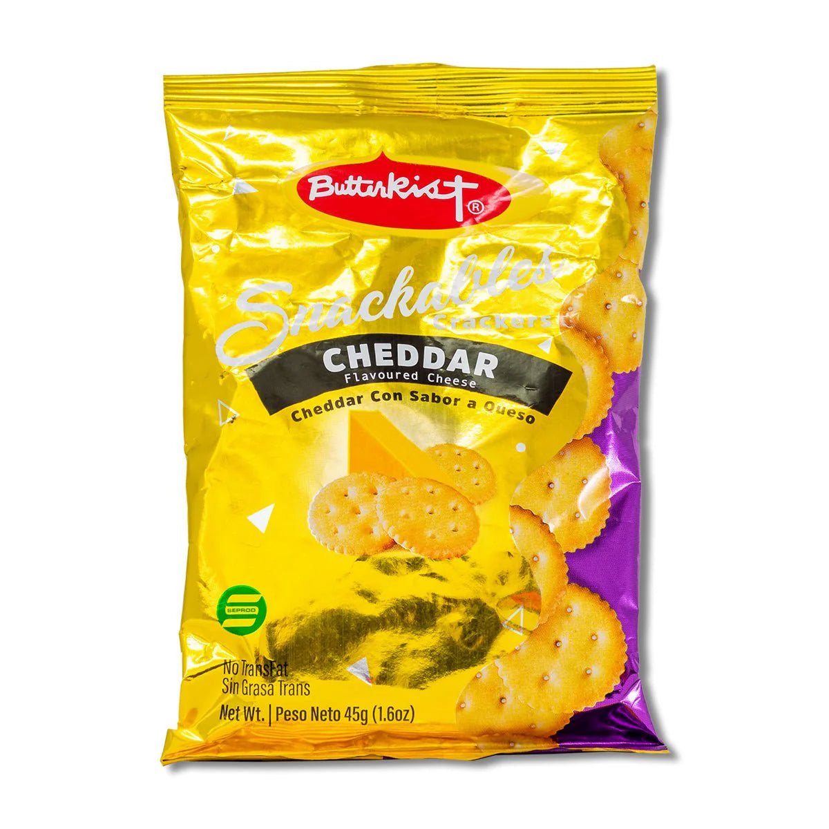 Butterkist Snackables Crackers Cheddar, 1.6oz