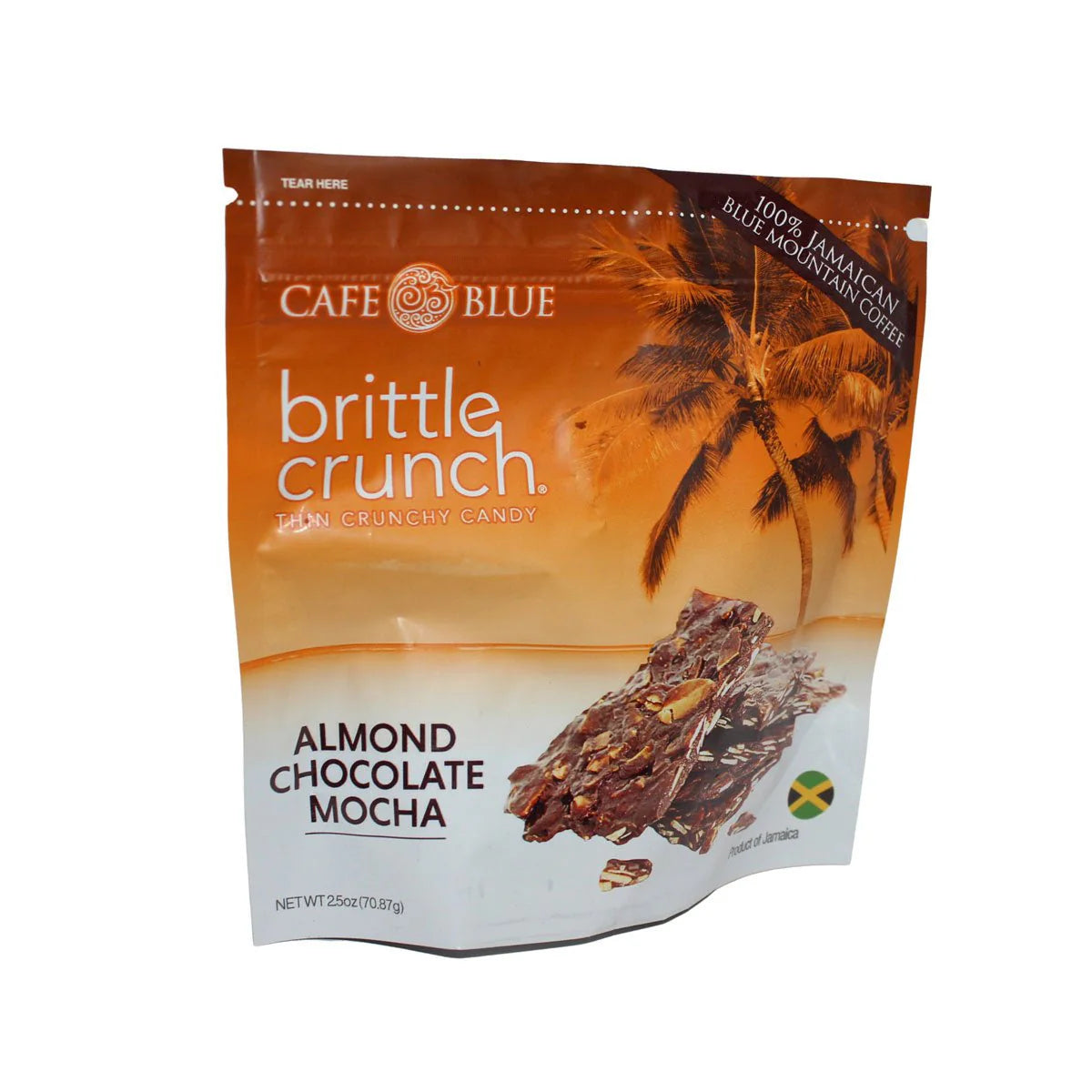 Cafe Blue Brittle Crunch Almond Chocolate Mocha, 2.5oz