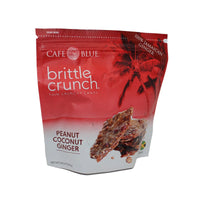 Cafe Blue Brittle Crunch – Peanut Coconut Ginger, 2.5oz