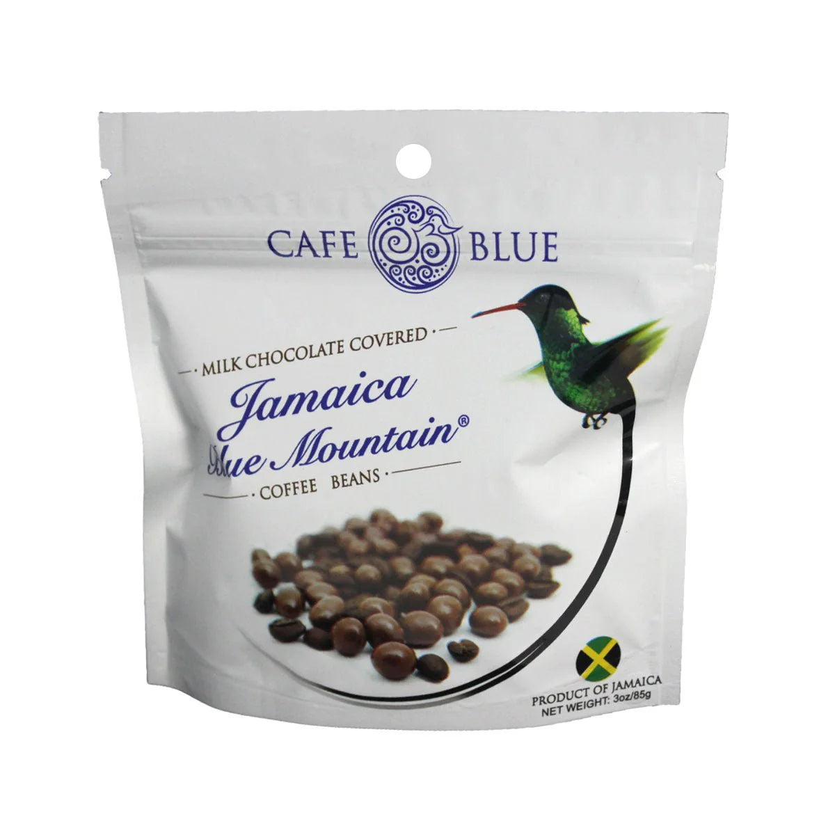 Cafe Blue Milk Chocolate Covered Coffee Beans, 3oz