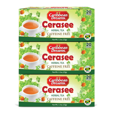 Caribbean Dreams Cerasee Tea, 24 teabags