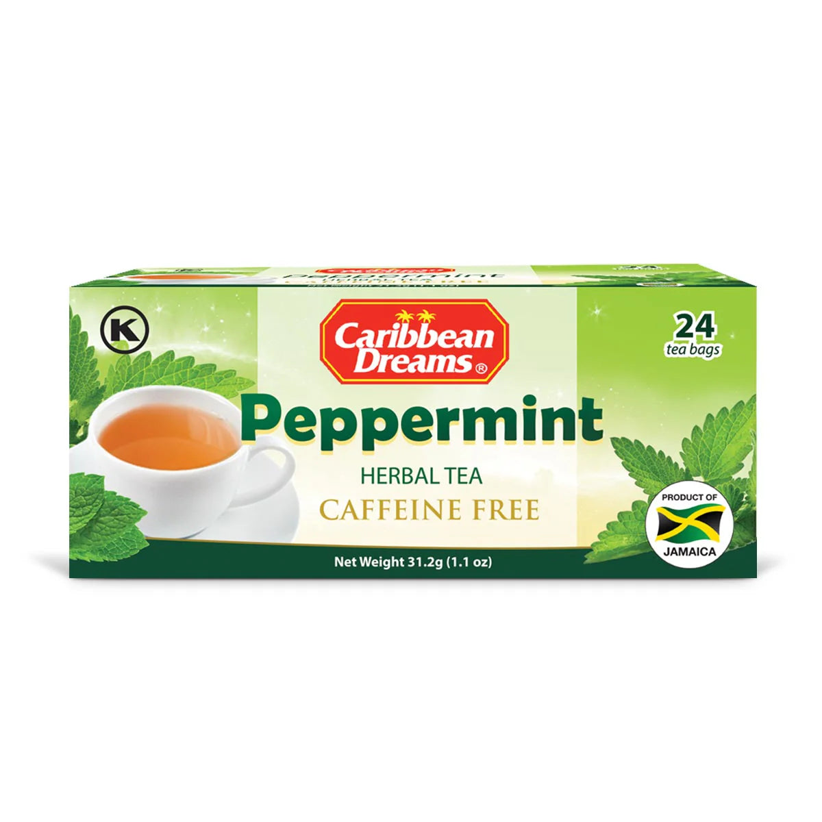 Caribbean Dreams Peppermint Tea, 24 teabags