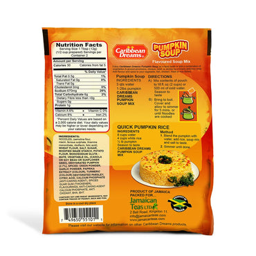 Caribbean Dreams Pumpkin Soup, 50g (3 Pack)