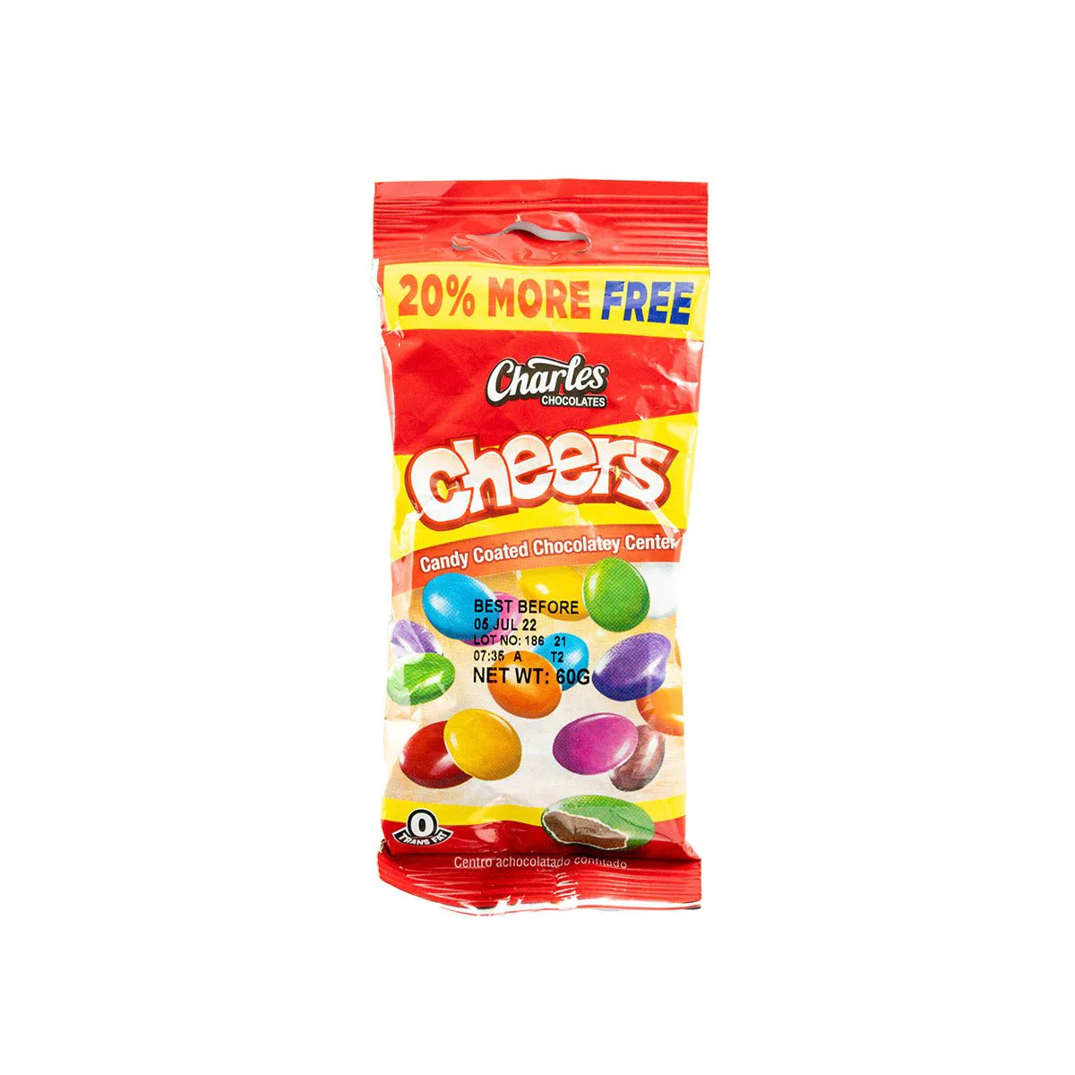 Charles Cheers, 60g (3 Pack)