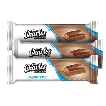 Charles Chocolate Bar, 50g (3 Pack)