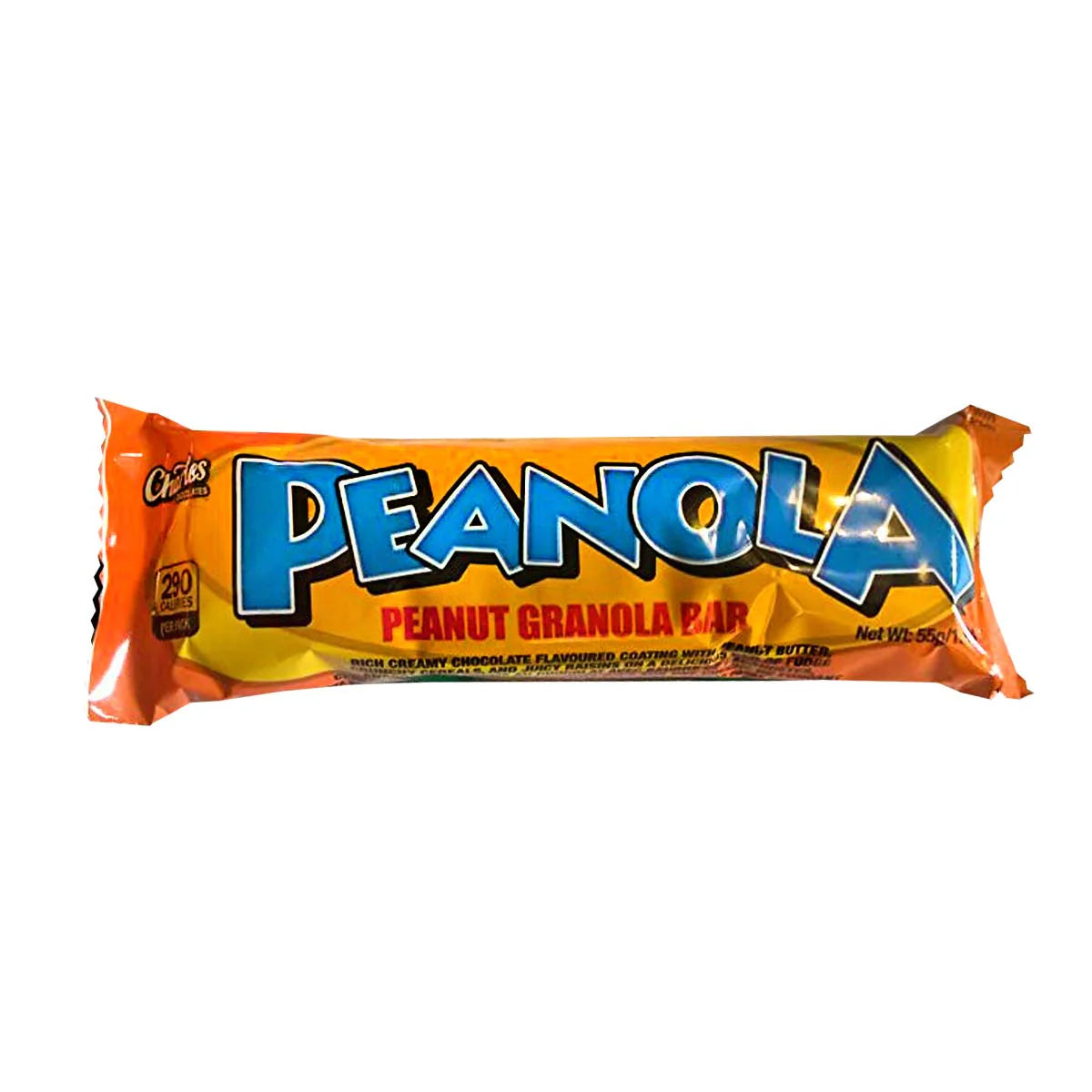 Charles Peanola Peanut Granola Bar, 55g (3 Pack)