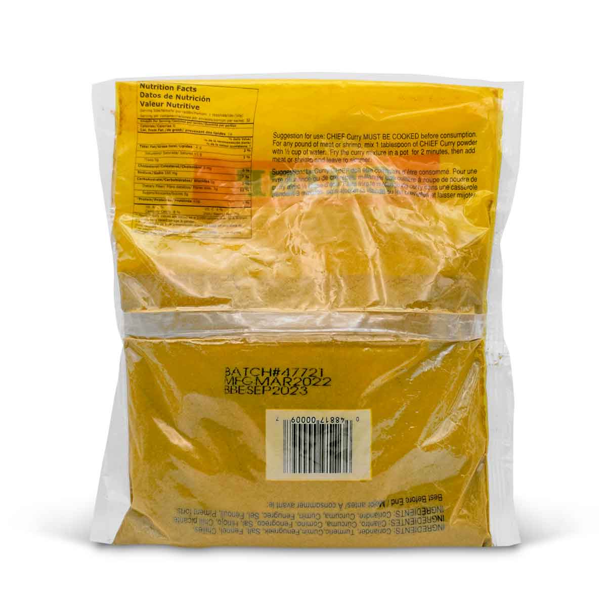 Chief Brand Products Curry Powder, 500g