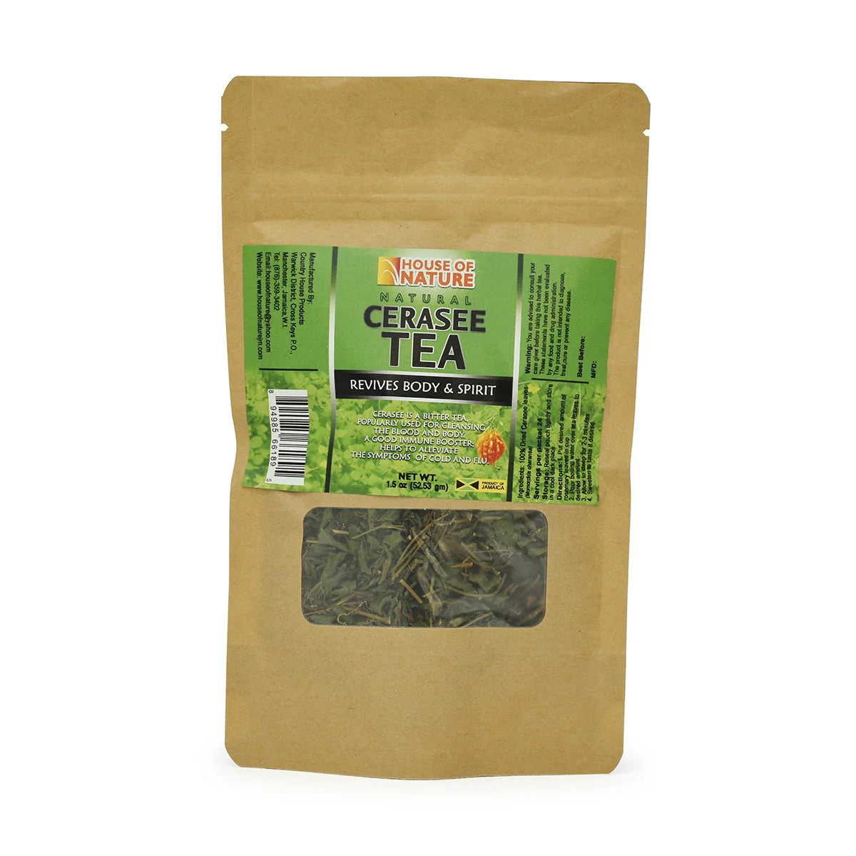 Country House Cerasee Loose Tea Pouch, 1.5oz