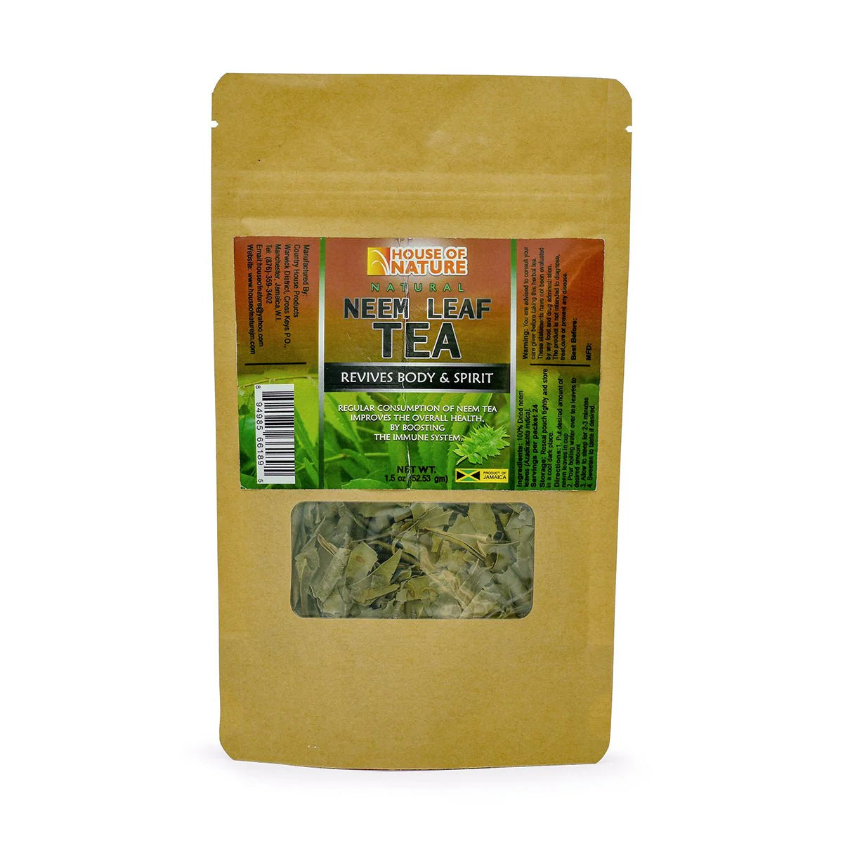 Country House Neem Loose Tea Pouch, 1.5oz