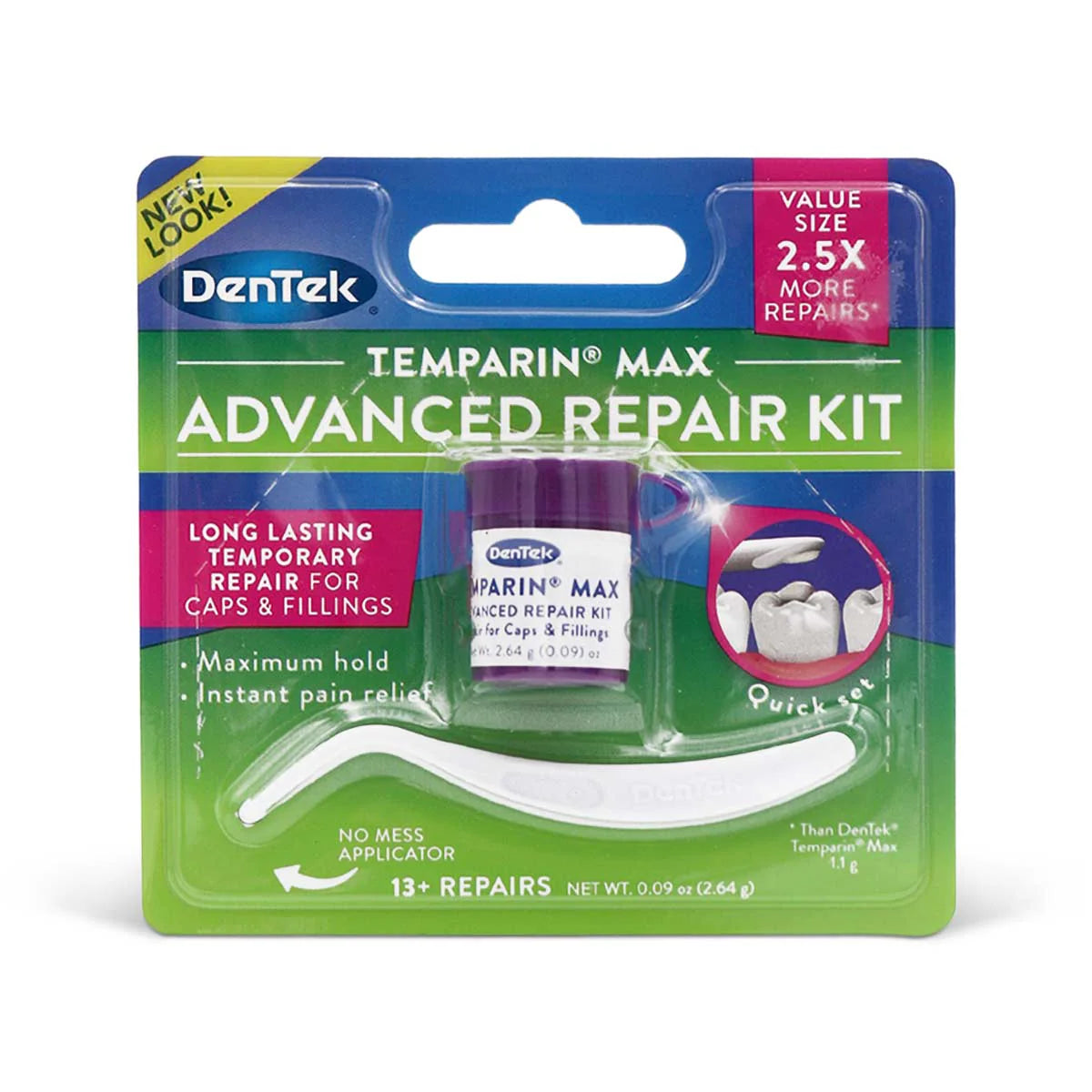 Dentek Advanced Tooth Repair Kit (Replacement Filling)