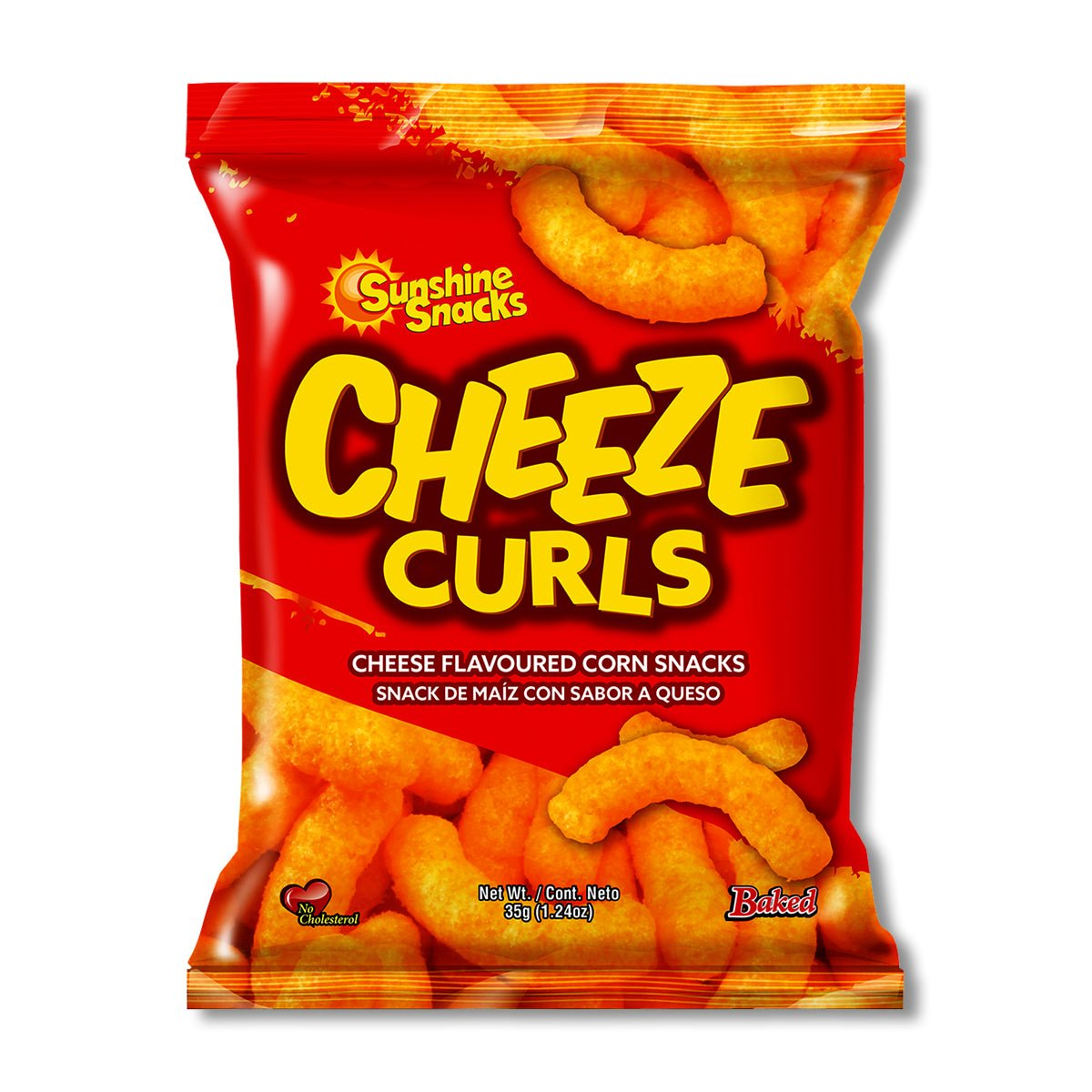 Sunshine Snacks Cheeze Curls, (3 Pack)