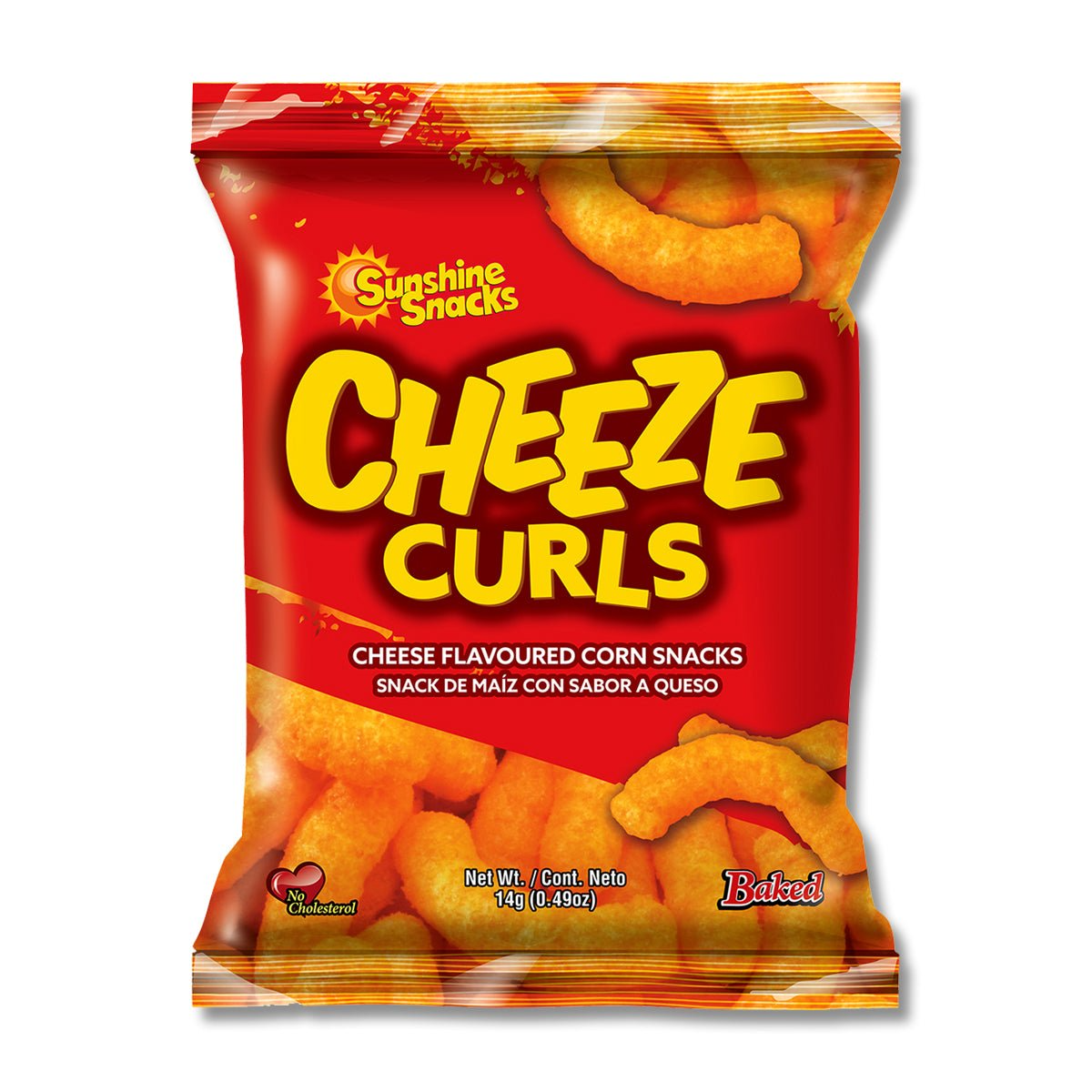 Sunshine Snacks Cheeze Curls, (3 Pack)