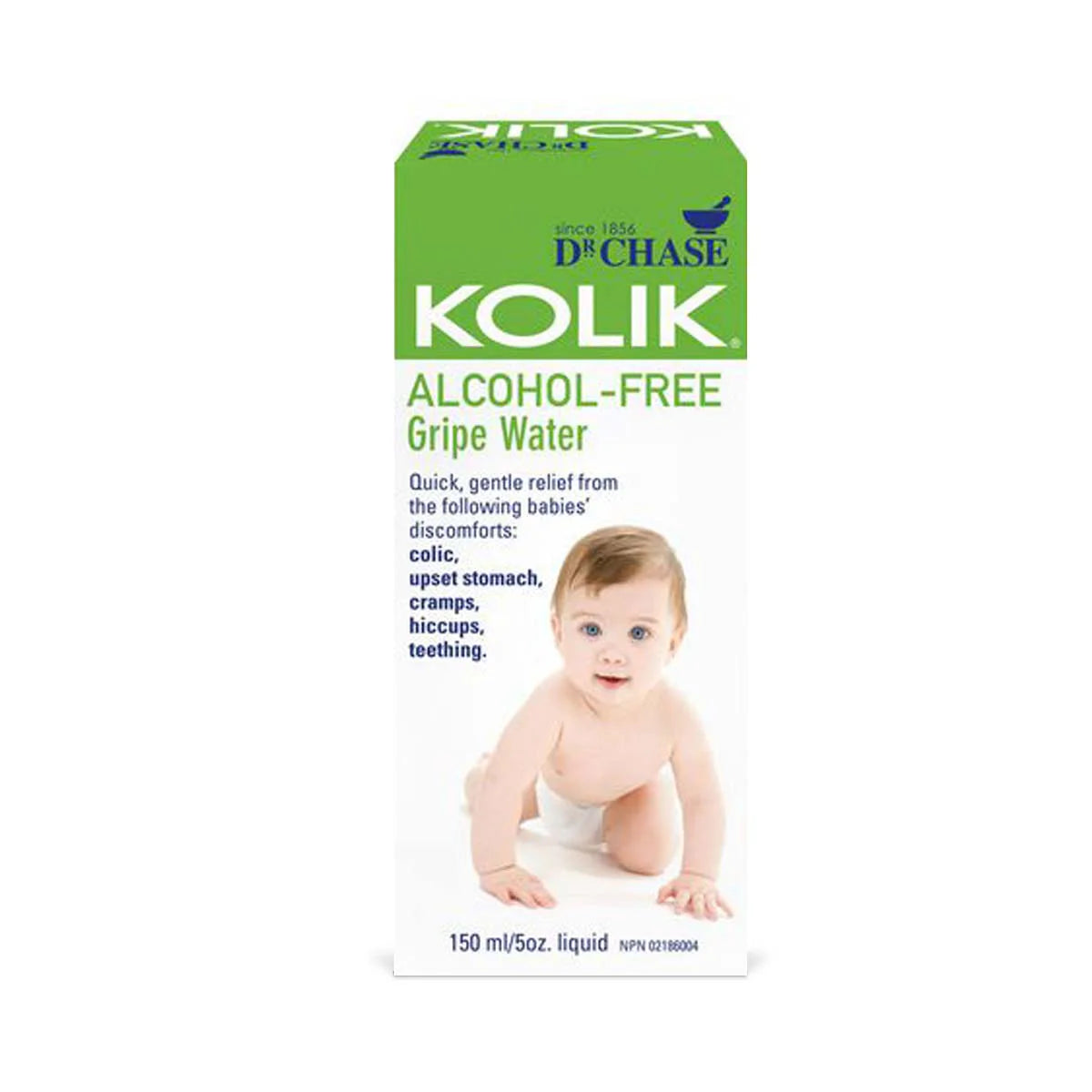 Dr Chase Kolik Alcohol-Free Gripe Water, 5oz