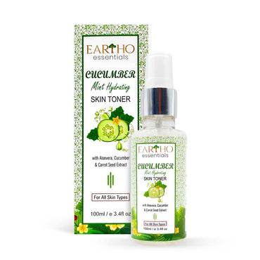 Eartho Essentials Cucumber Mint Hydrating Skin Toner, 100ml