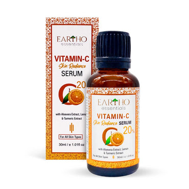 Eartho Essentials Vitamin C Skin Radiance Serum, 30ml