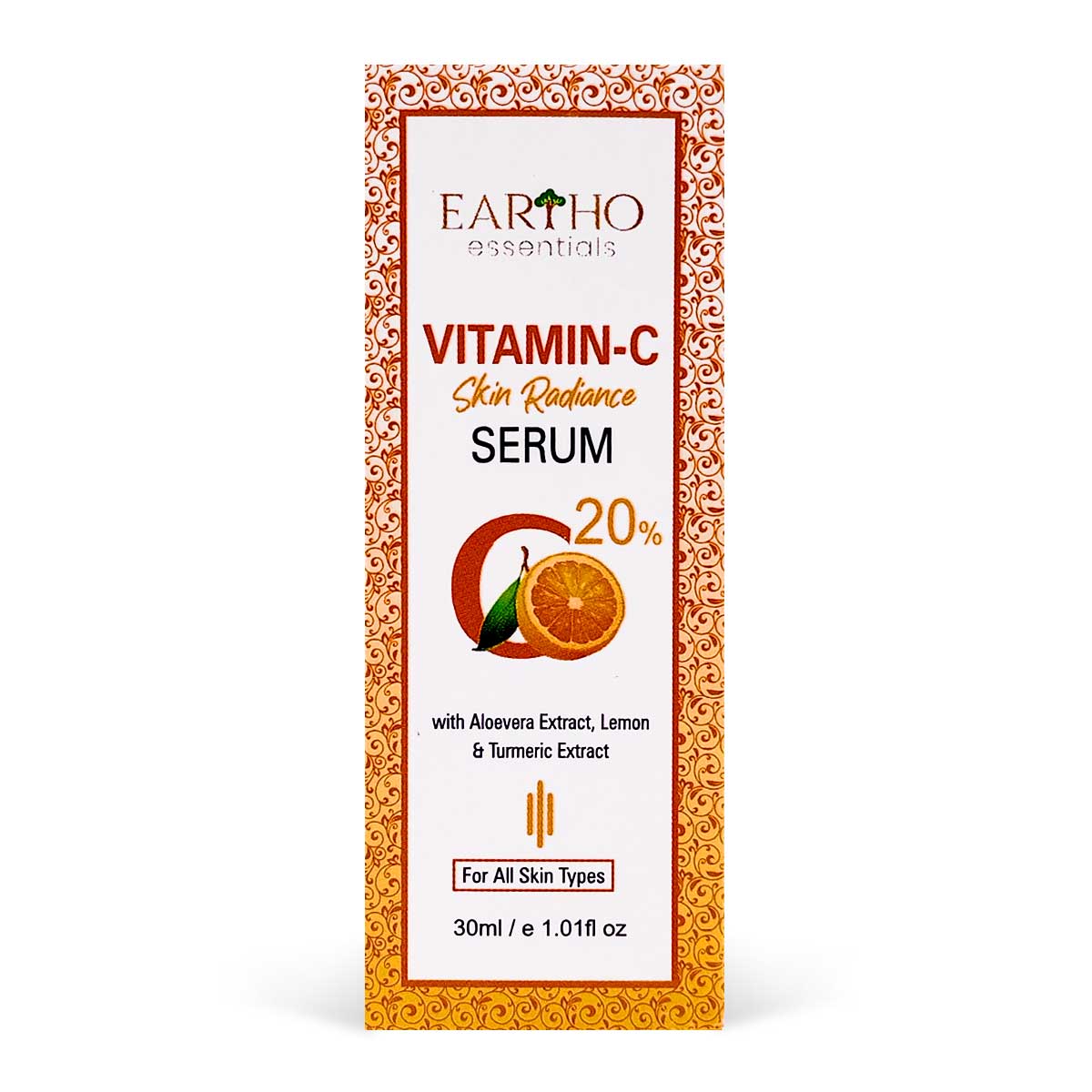 Eartho Essentials Vitamin C Skin Radiance Serum, 30ml