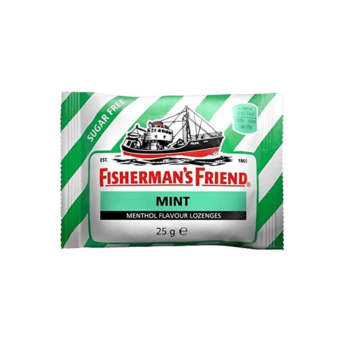 Fisherman's Friend Sugar Free Lozenges Mint, 25g