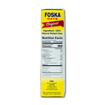 Foska Oats Original, 14oz