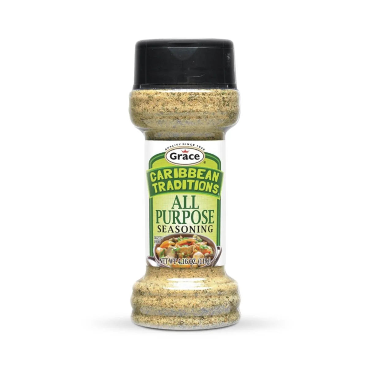 Grace Caribbean Traditions All Purpose Seasoning, 4.16oz (2 Pack)