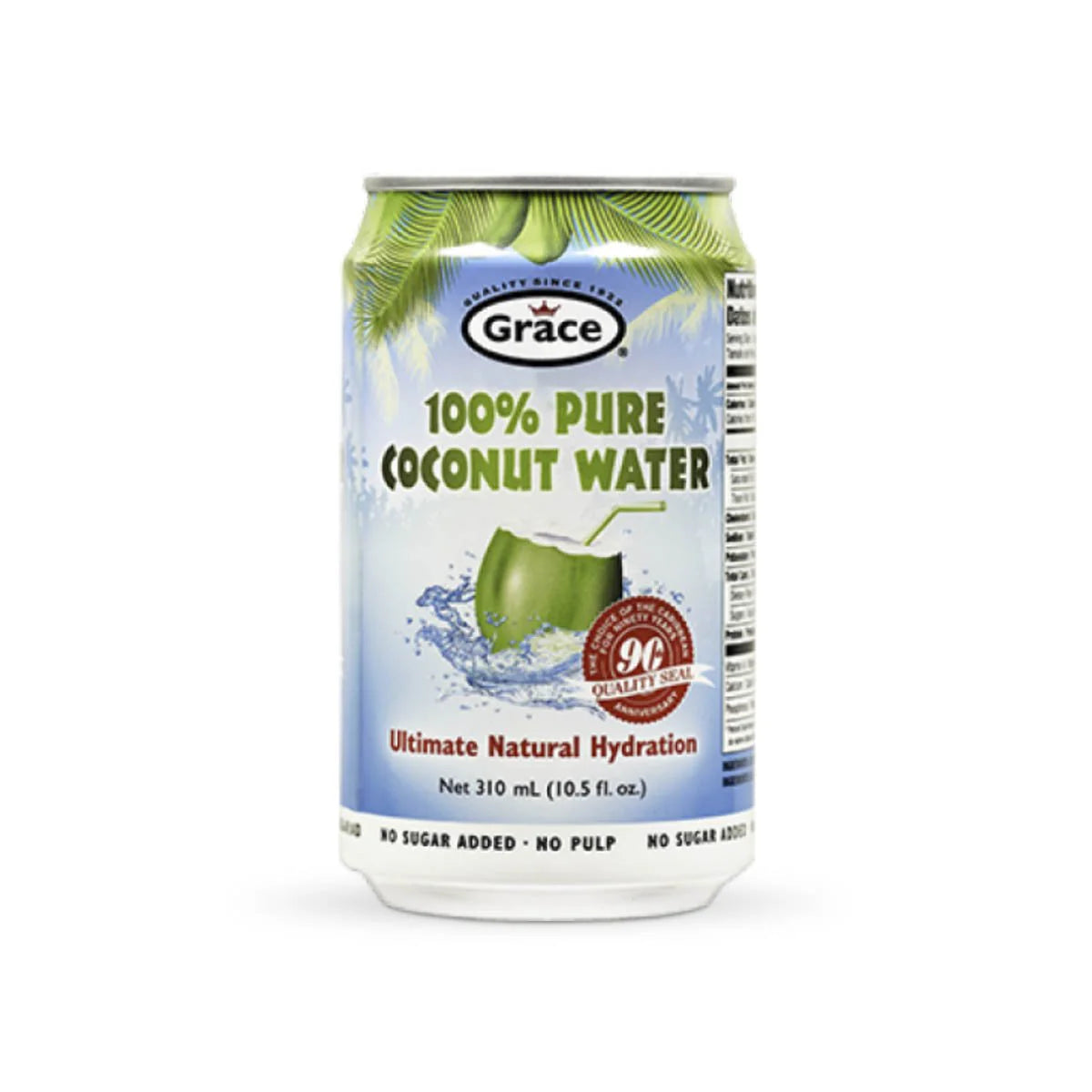 Grace Coconut Water, 10.5oz (4 or 6 Pack)