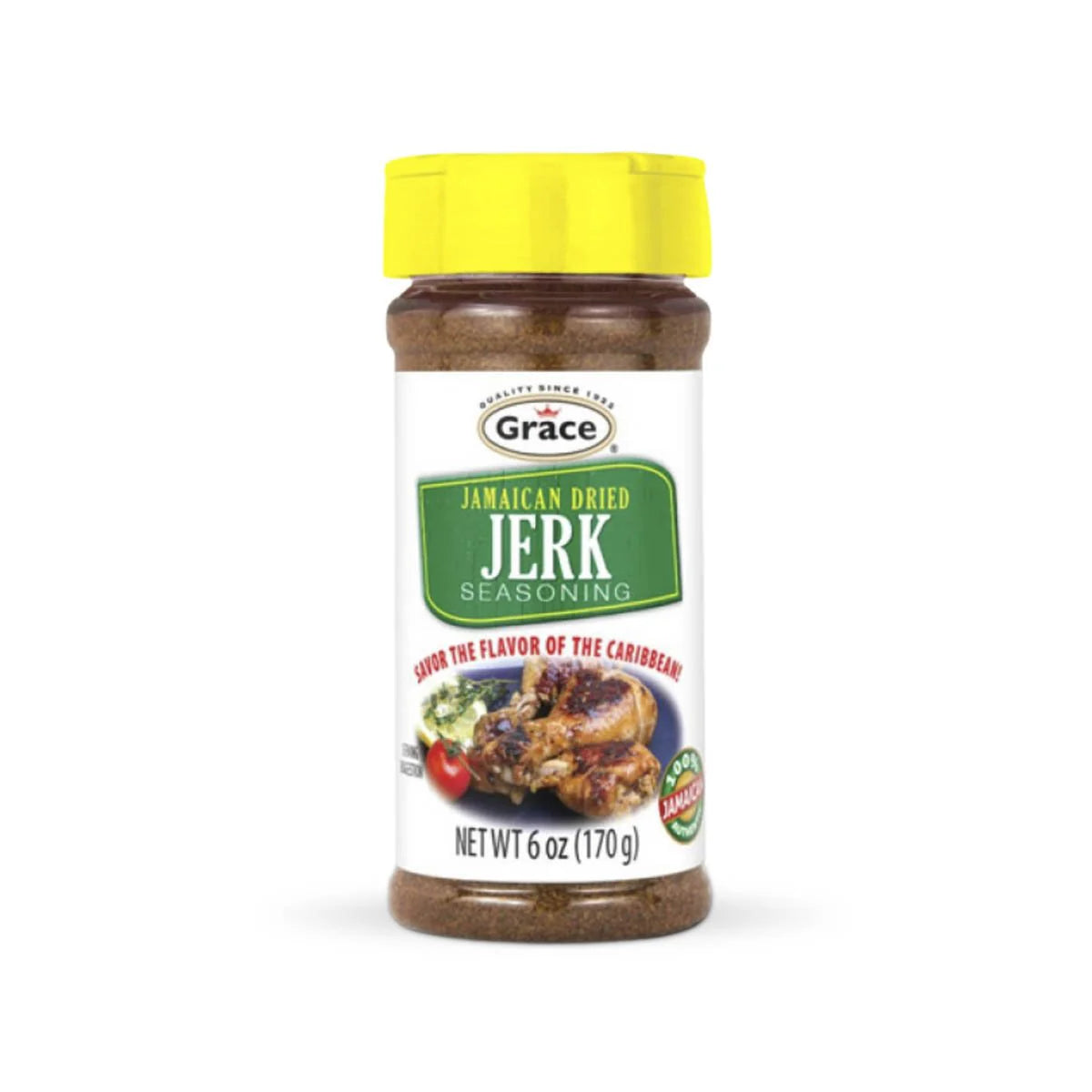 Grace Dried Jamaican Jerk Seasoning, 6oz (2 Pack)