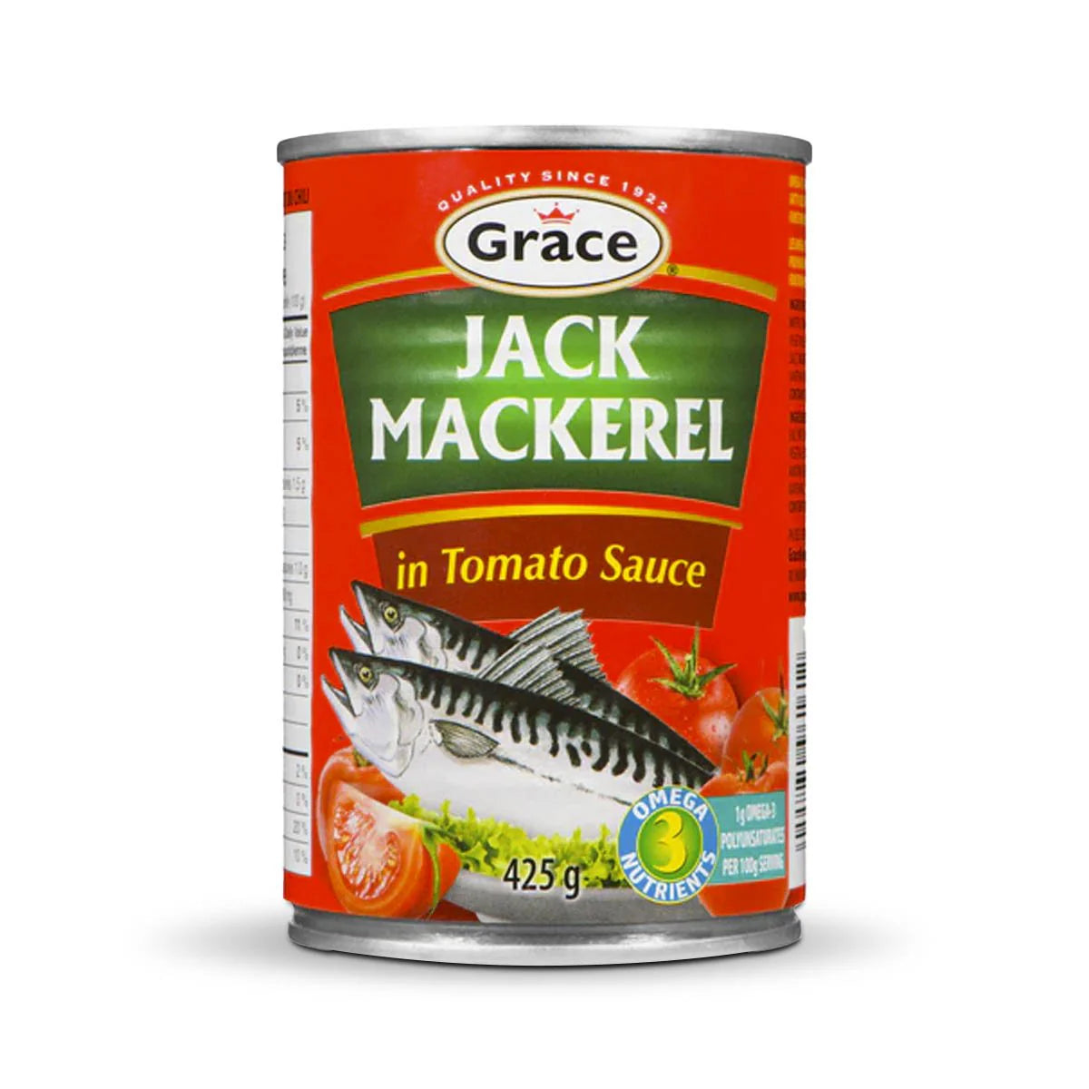 Grace Jack Mackerel In Tomato Sauce, 15oz