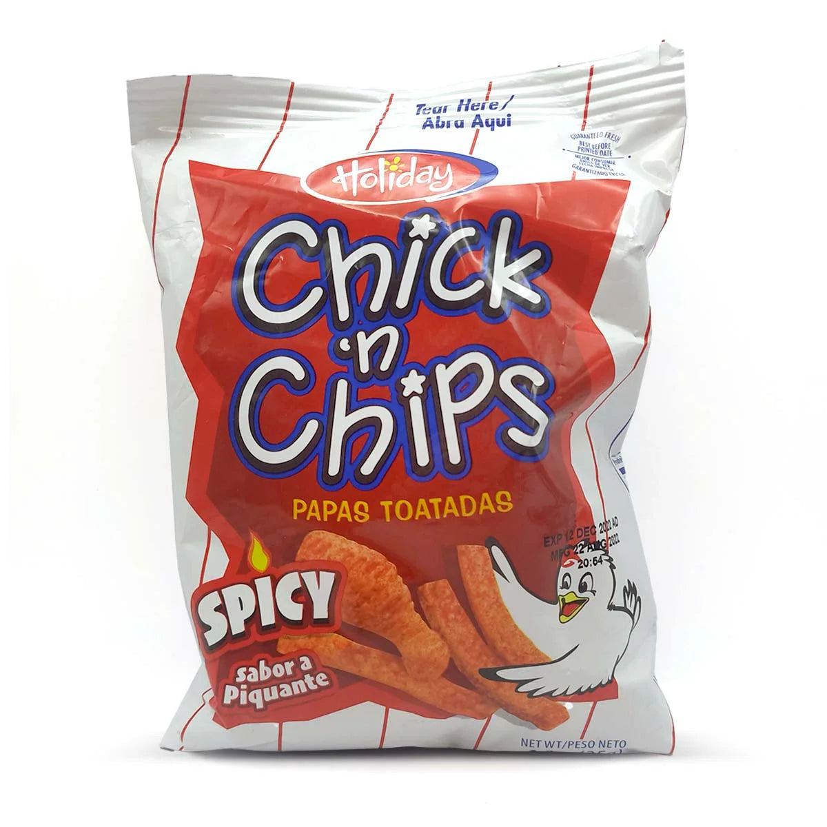 Holiday Chick N Chips Spicy, 25g (3 Pack)