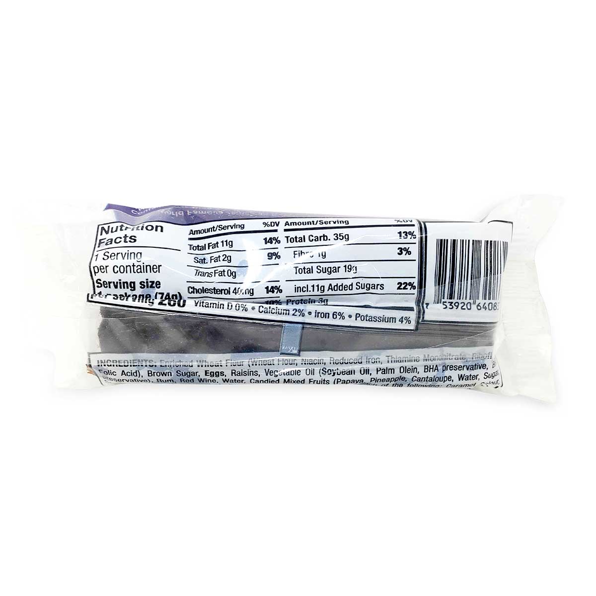 Honey Bun Buccaneer Rum Cake Fruit Flavor, 2oz (3 Pack)