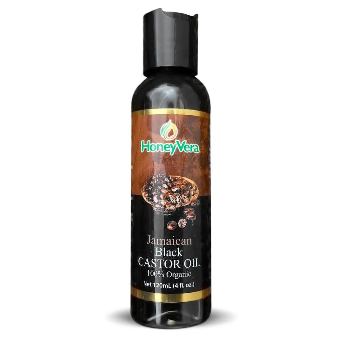 HoneyVera 100% Jamaican Black Castor Oil, 4oz