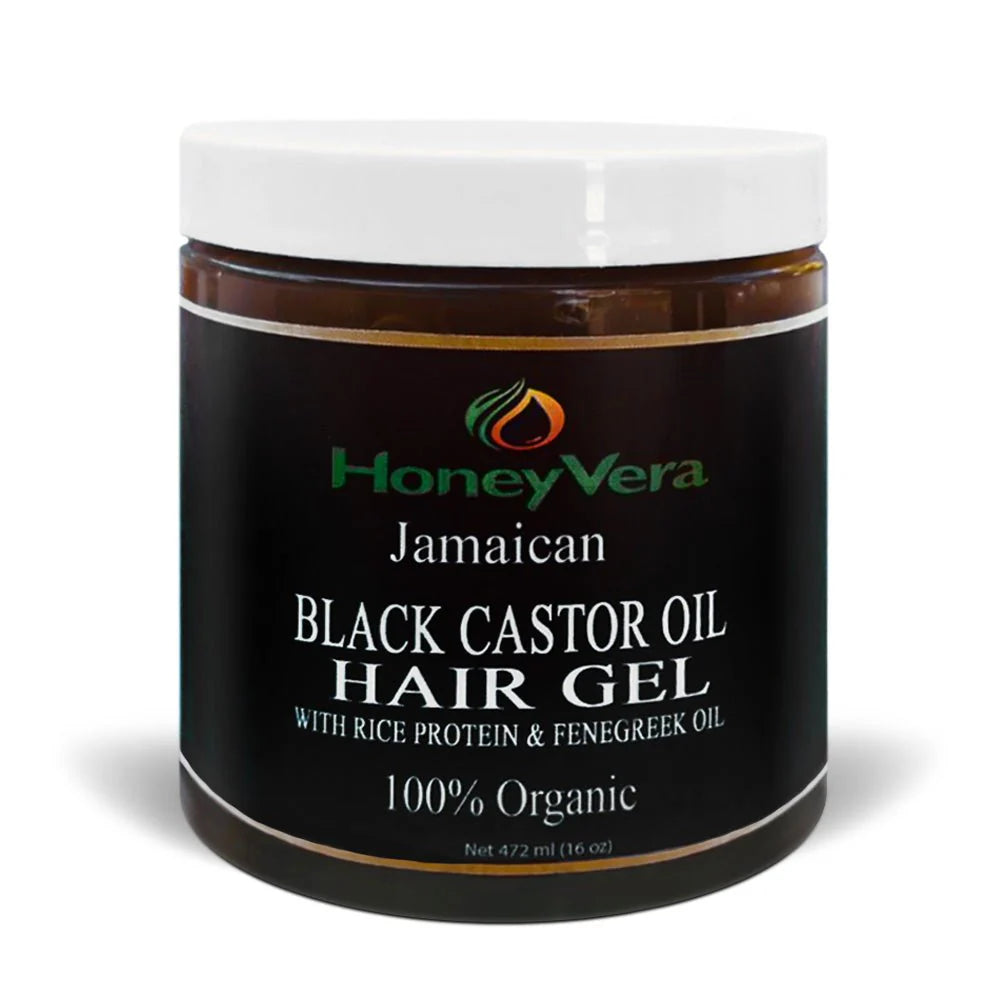 HoneyVera Jamaican Black Castor Oil Hair Gel, 8oz