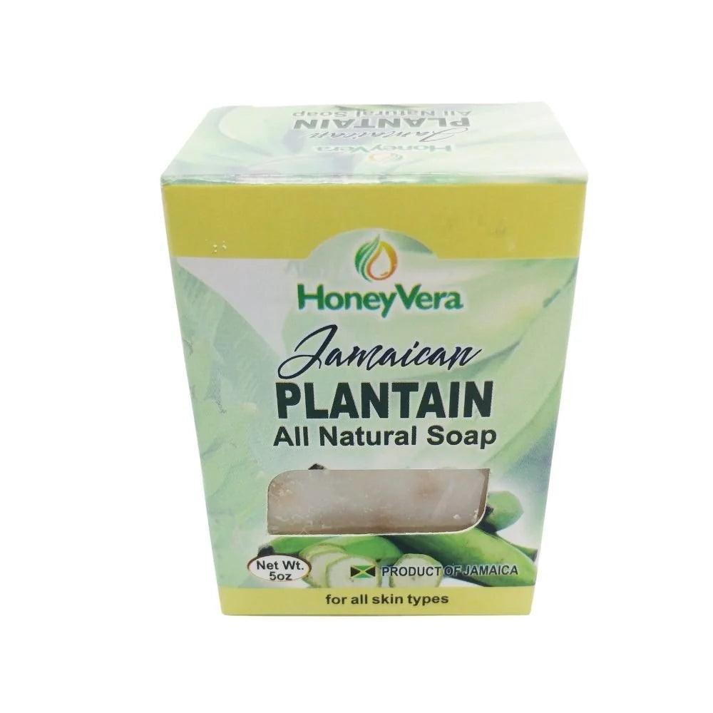 HoneyVera Plantain Soap, 5oz