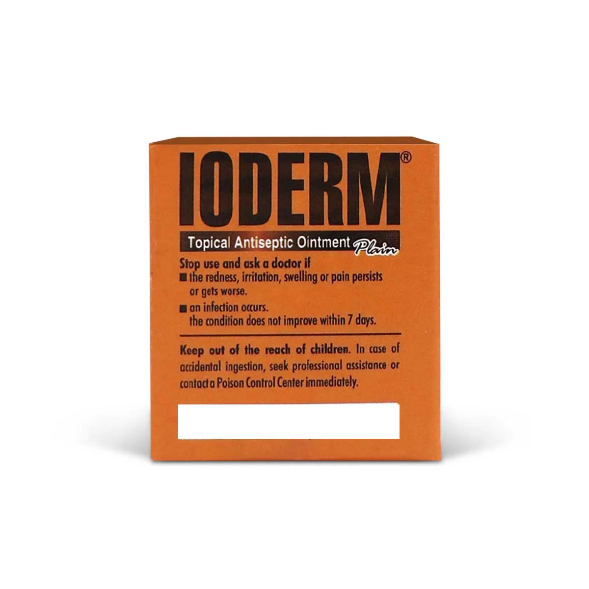 Ioderm (Iodine / Iodex) Rub Plain, 1oz