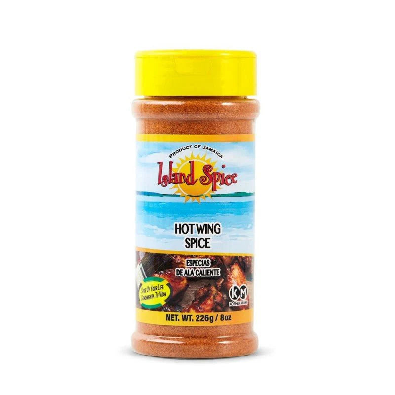 Island Spice Hot Wing Spice, 8oz