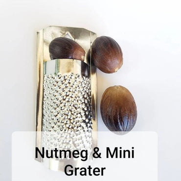 Jamaican Herbs & Spices Jamaican Nutmeg & Mini Grater