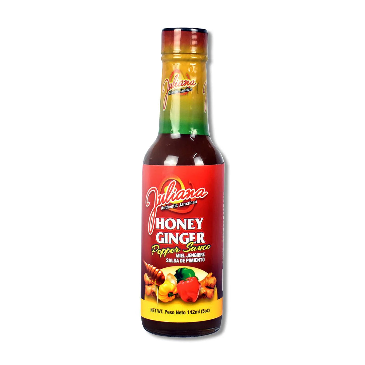 Juliana Honey Ginger Pepper Sauce, 5oz