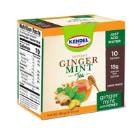 Kendel Instant Ginger Mint Tea with Honey