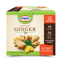 Kendel Instant Ginger Tea Unsweetened