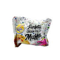 Kiss Funfette Cream Filled Muffin (3 Pack)