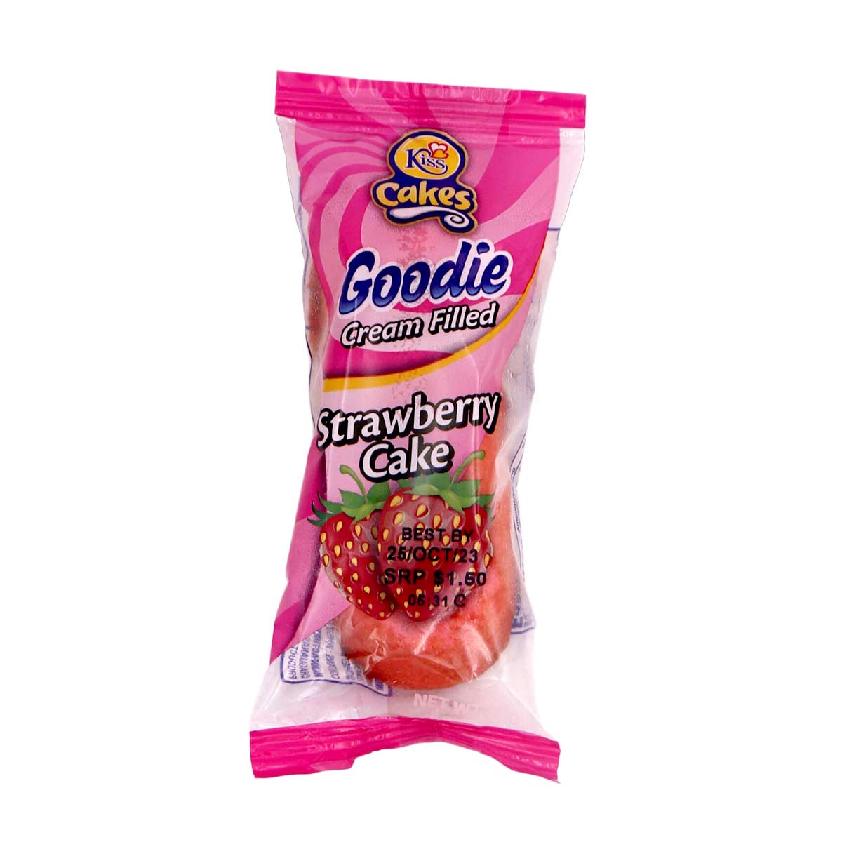 Kiss Strawberry Goodie, (3 Pack)