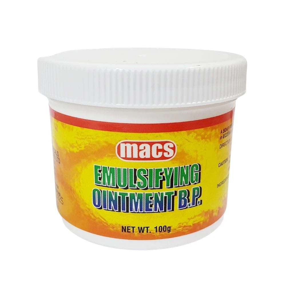 Macs Emulsifying Ointment, 100gm, 200gm or 400gm