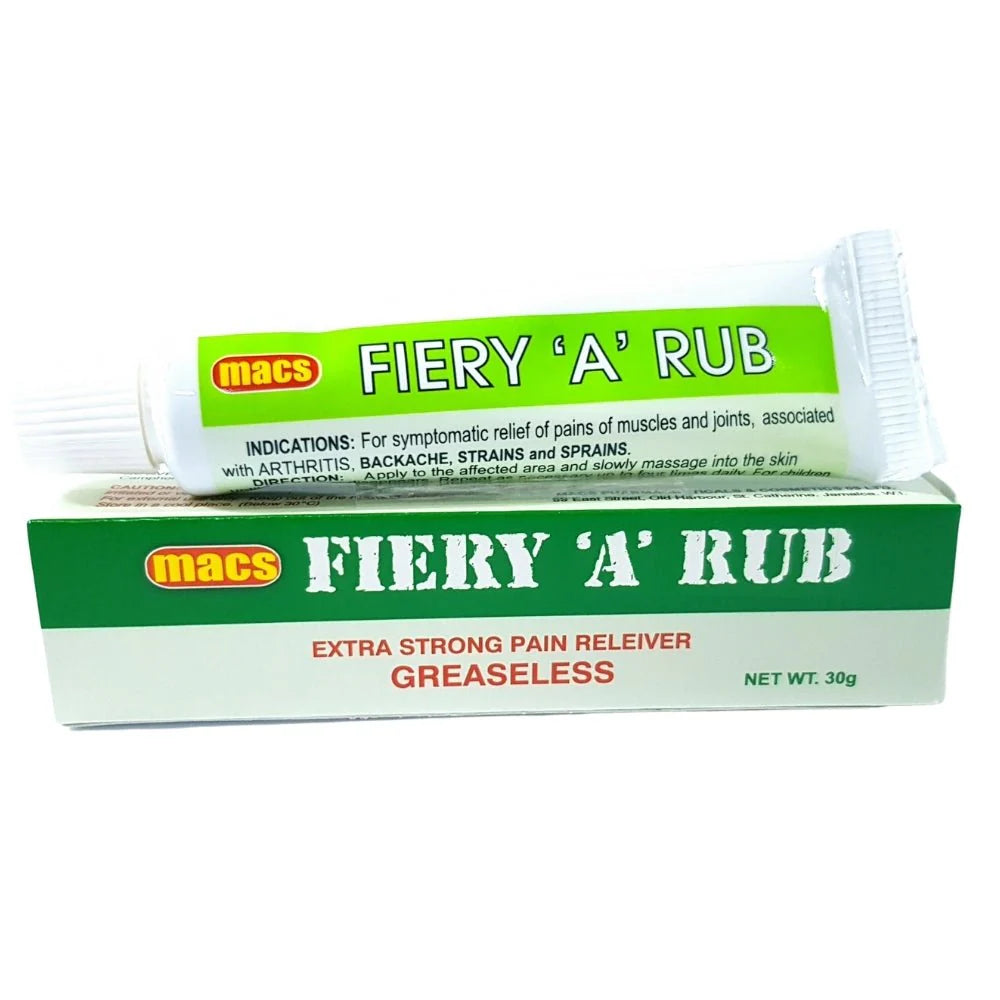 Macs Fiery 'A' Rub, 30 gm