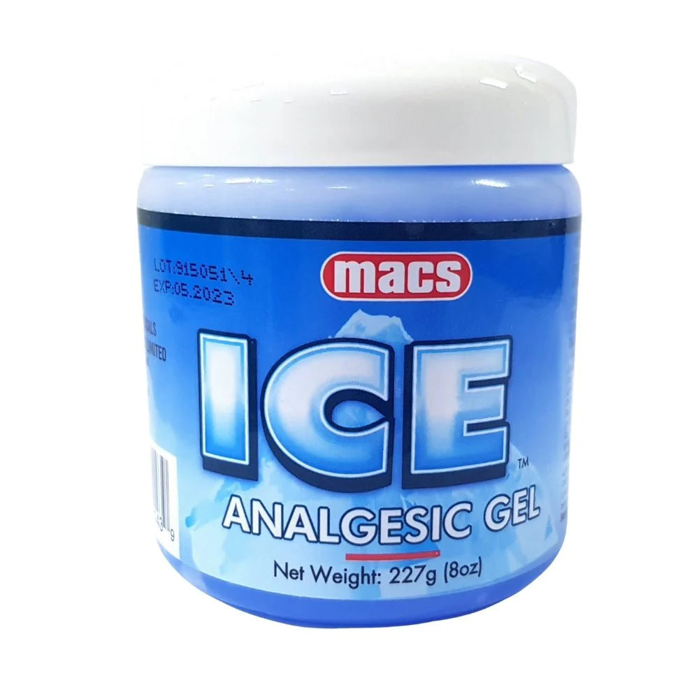 Macs ICE Analgesic Gel, 8 oz