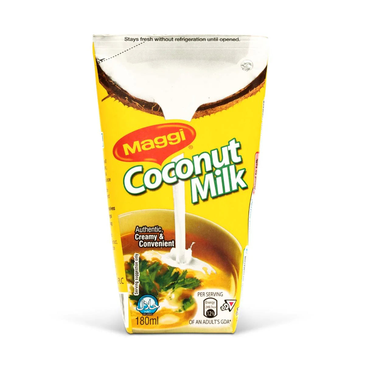 Maggi Coconut Milk Tetra, 180ml (3 Pack)