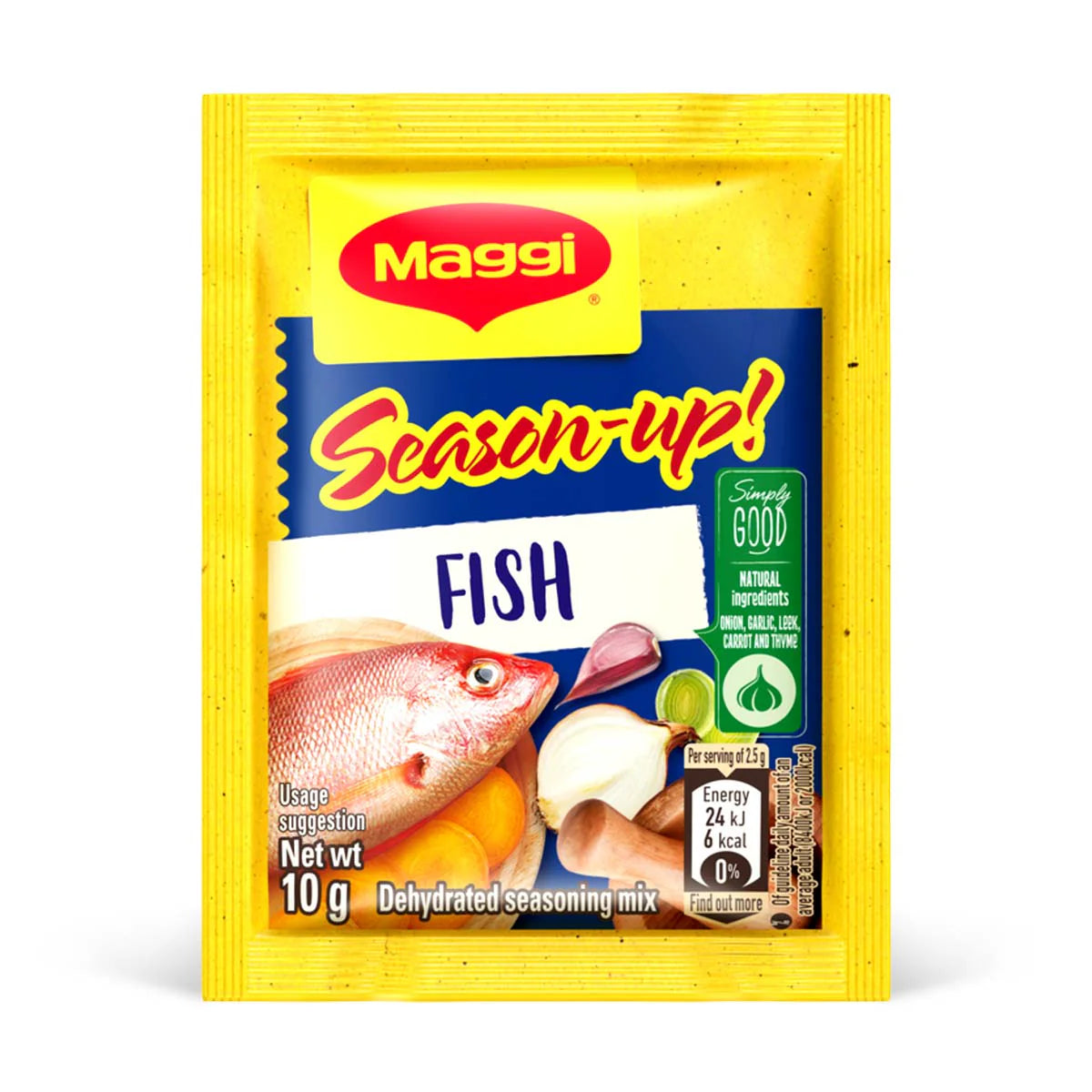 Maggi Season-Up Fish, 10g (12 Sachets)