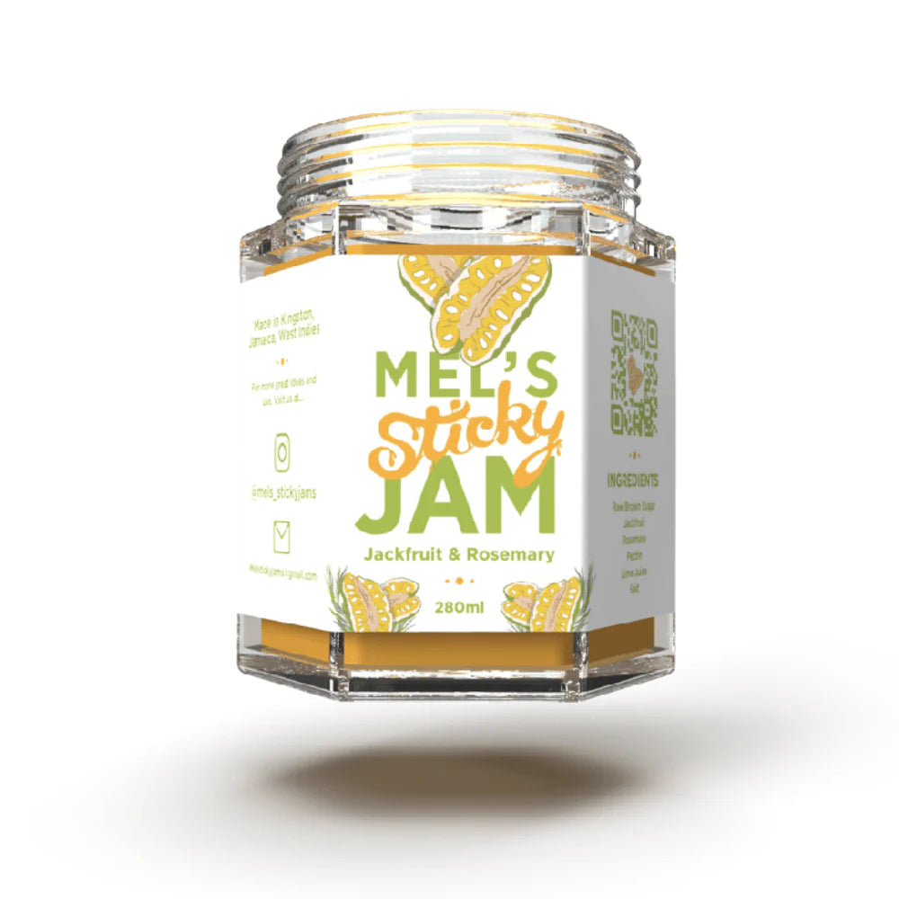 Mel's Sticky Jam - Jackfruit & Rosemary, 9.3oz