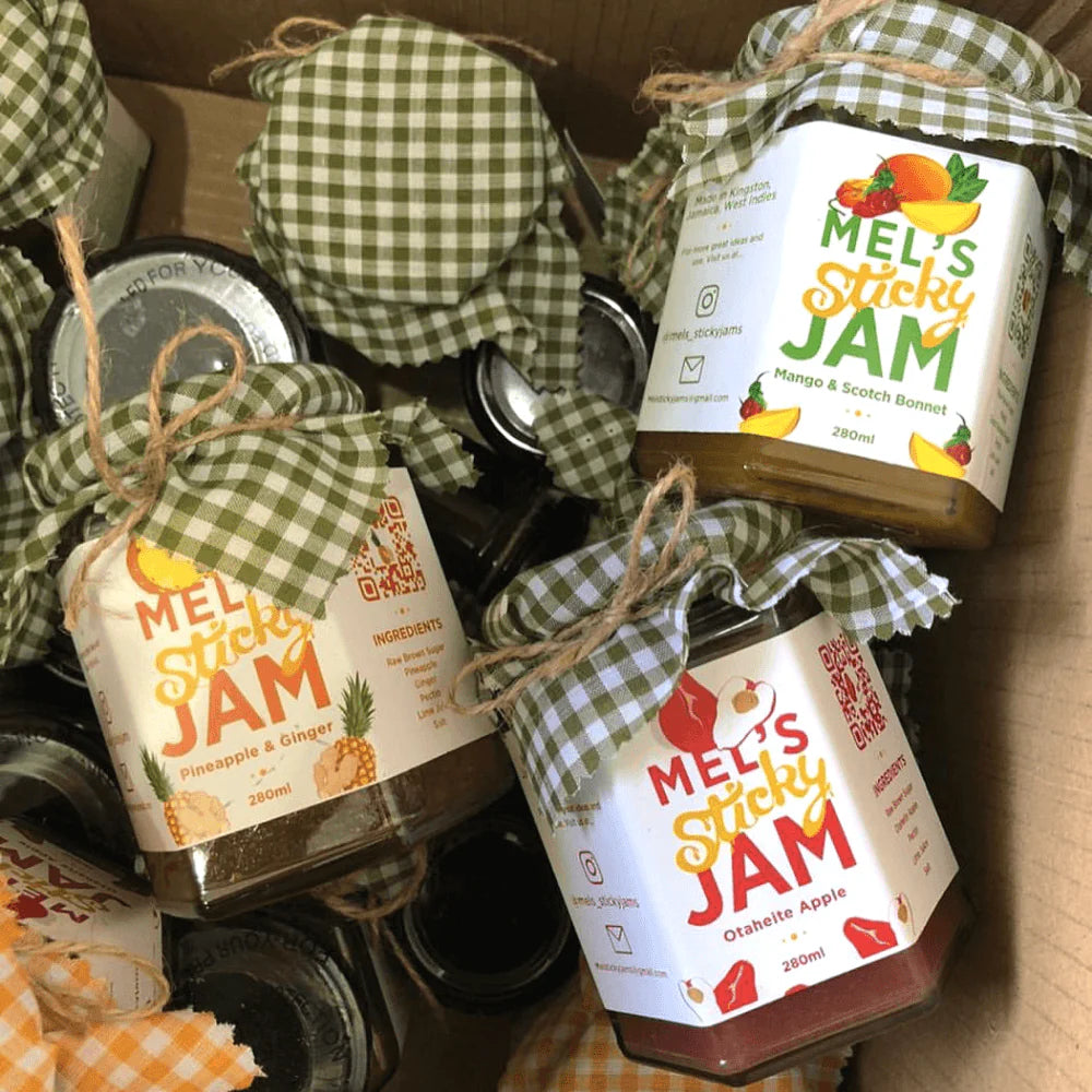 Mel's Sticky Jam - Jackfruit & Rosemary, 9.3oz