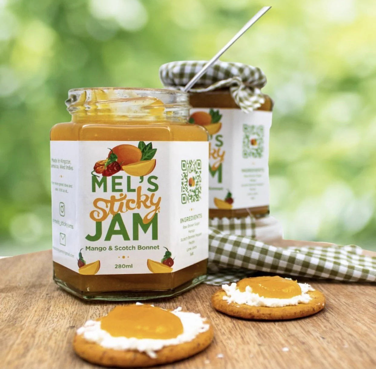 Mel's Sticky Jam - Mango & Scotch Bonnet, 9.3oz