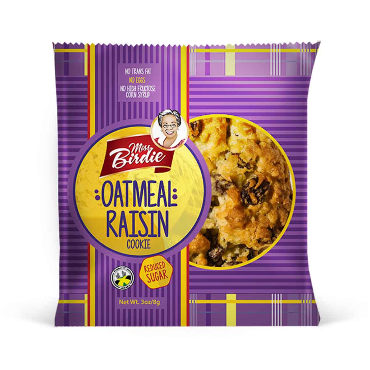 Miss Birdie Oatmeal Raisin Cookie, 35g (3 Pack)