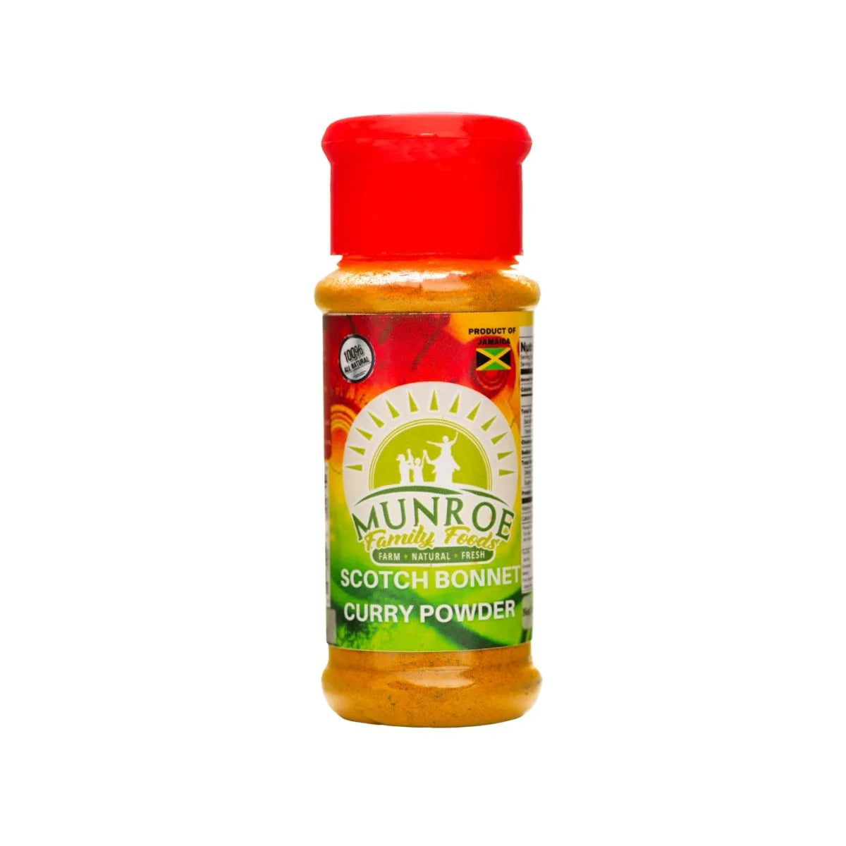 Munroe Family Scotch Bonnet Curry Powder, 1.1oz