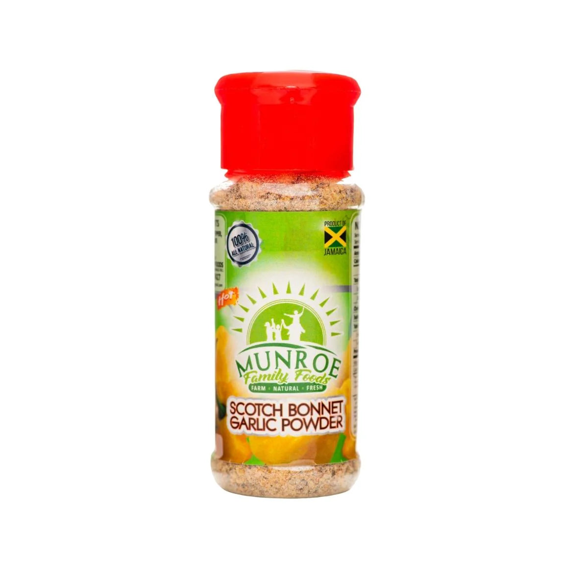 Munroe Family Scotch Bonnet Garlic Powder, 1.6o